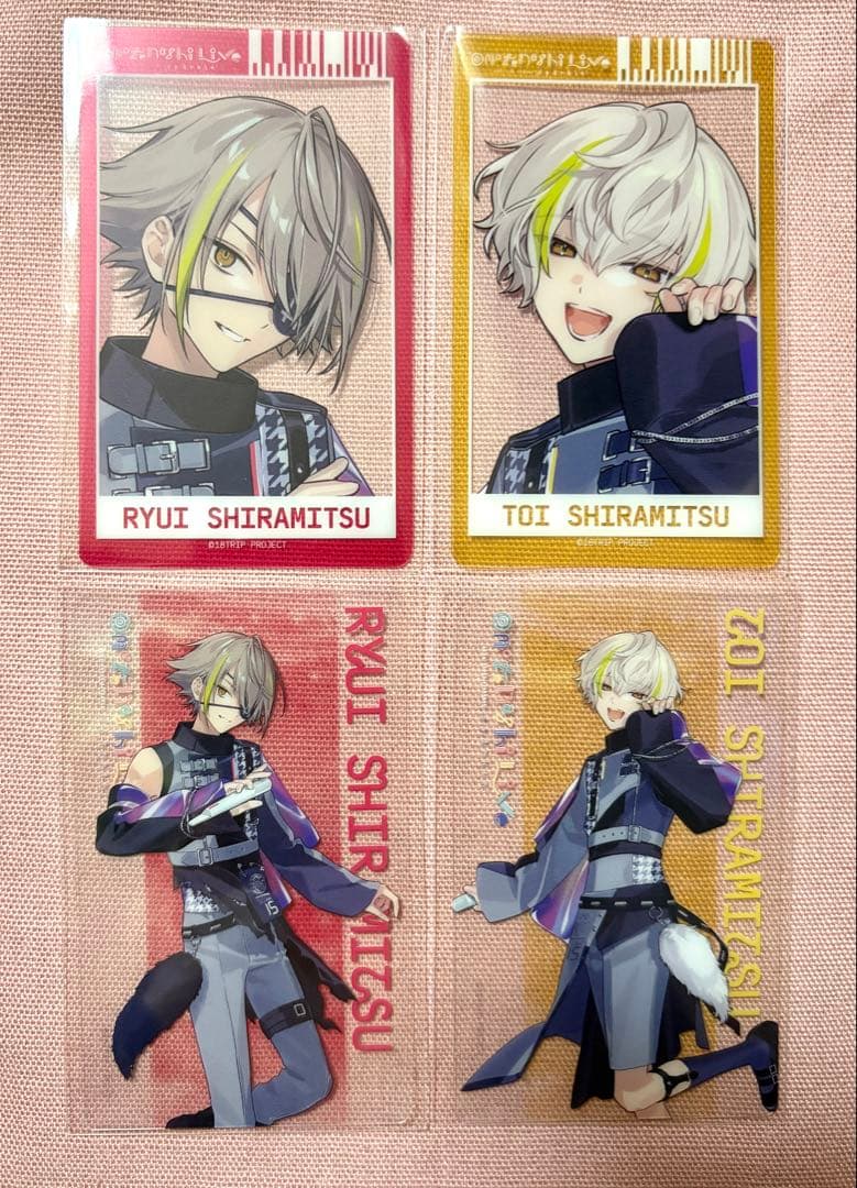 18TRIP エイトリ おもライ クリアカード クリカ 白光琉衣 白光糖衣