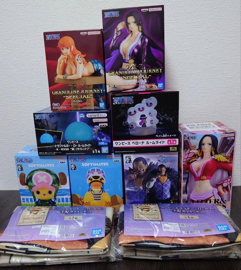 【10点セット】ONEPIECEプライズ9種10点セット Yahoo!オークション - ワンピース リアルフィギュア 全9種セット 台座