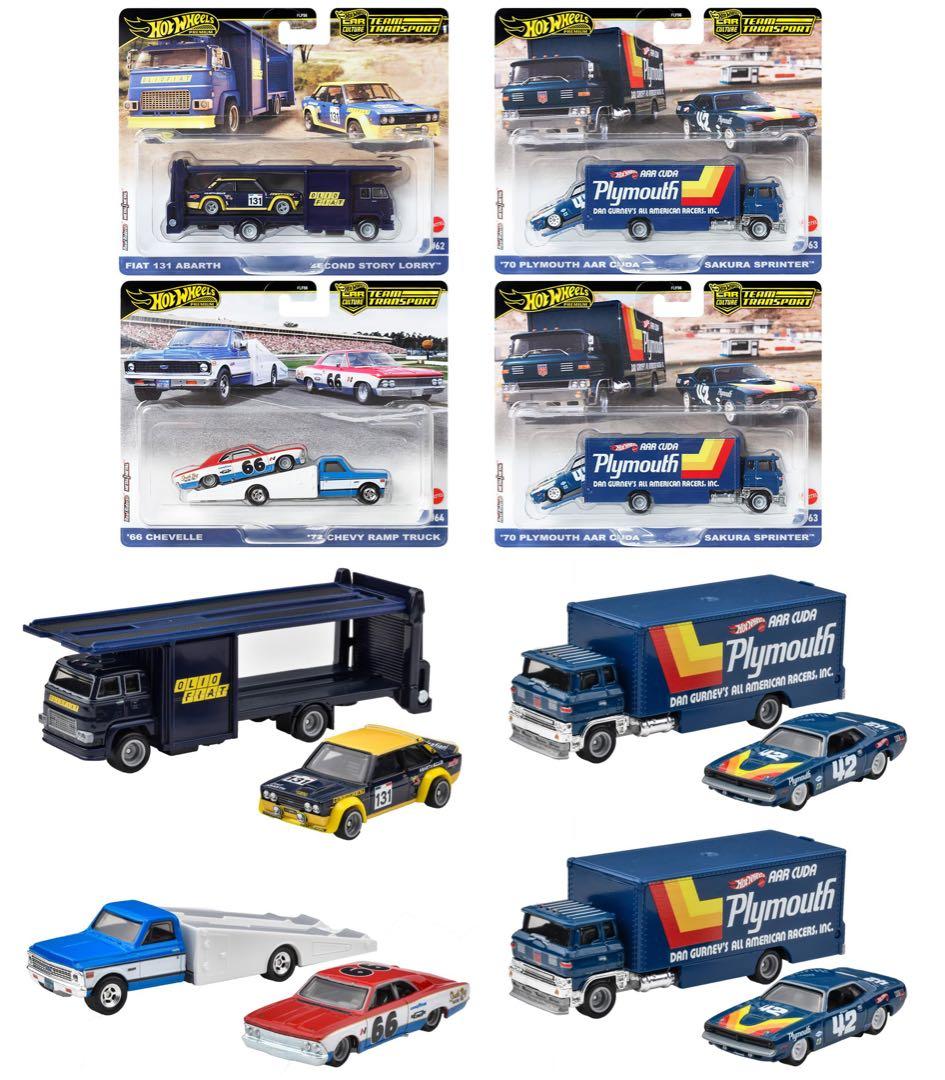 新品未開封　ホットウィール　チームトランスポート　987A-FLF56 セット