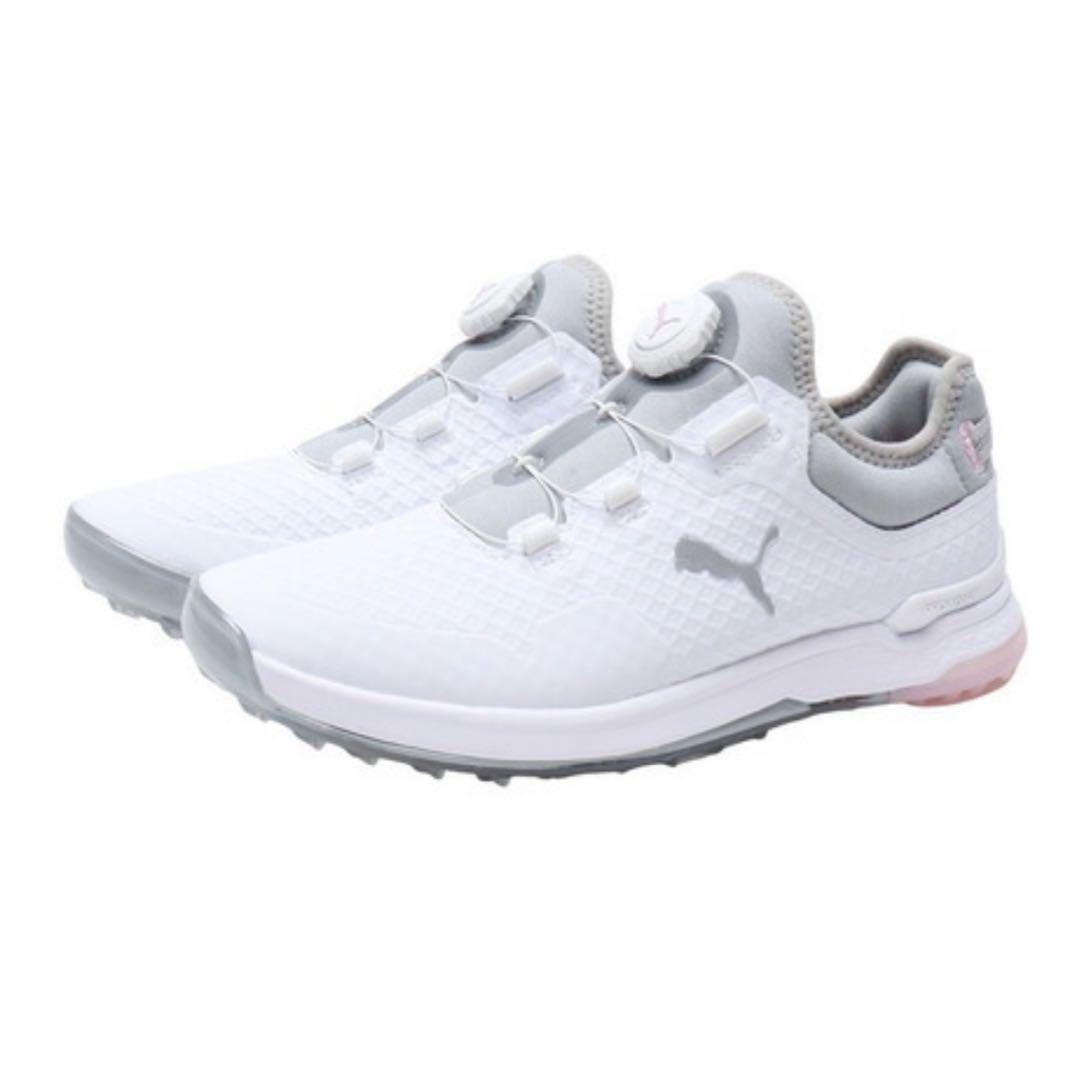 Puma ゴルフシューズ ホワイト/グレー