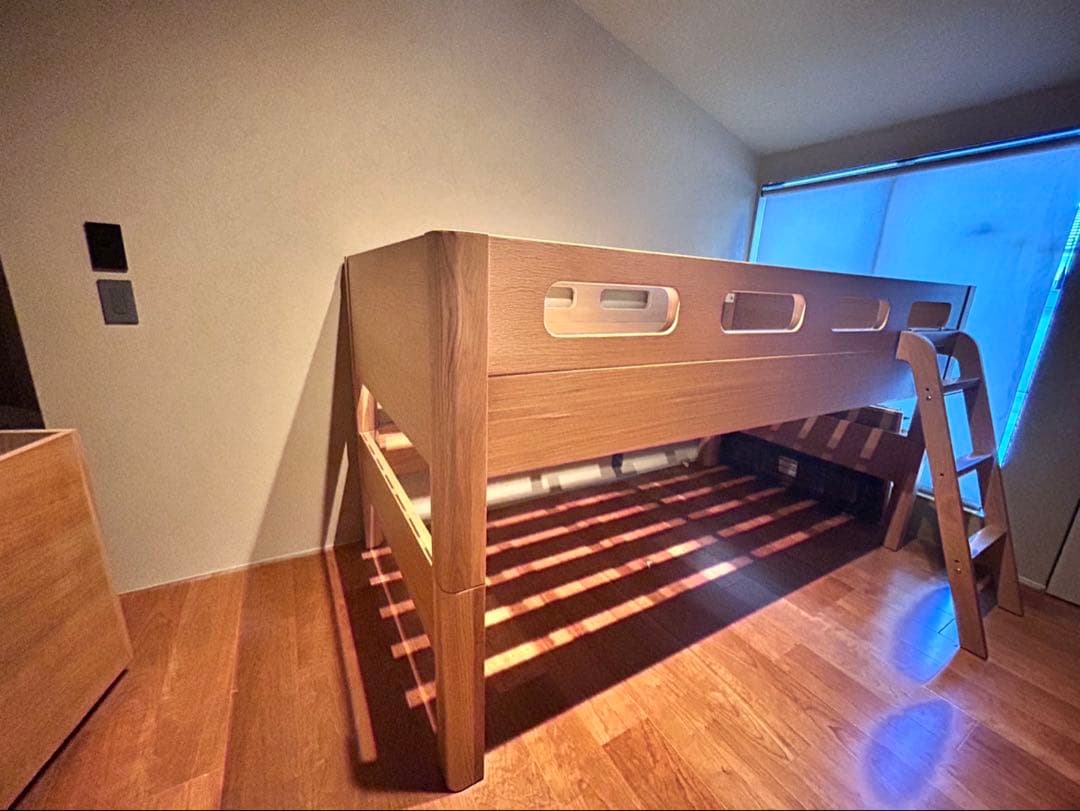 ACTUS アクタス　ファズル　キッズベッド　シングル　　ロフトベッド 無垢材