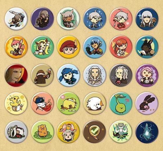 FF14 ファンフェス 2024 缶バッジ コンプリート リアルトレジャーハント