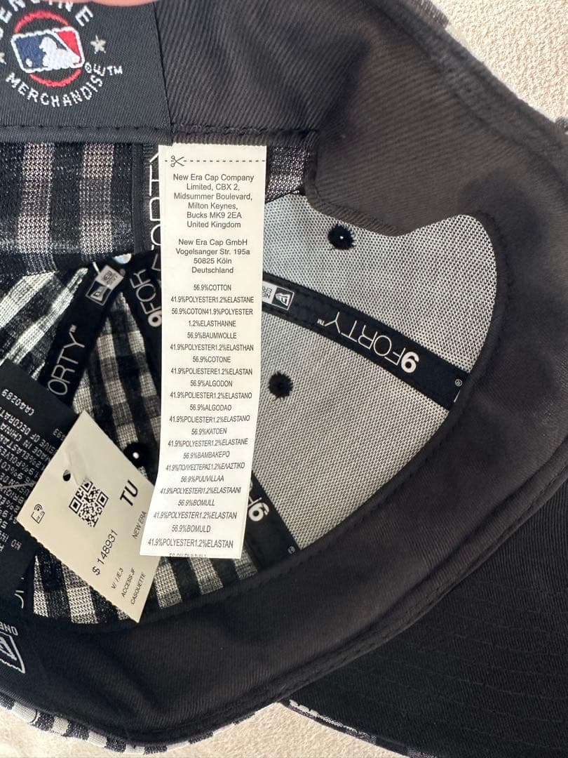 New Era ニューヨーク・ヤンキース ギンガムチェックキャップ - メルカリ