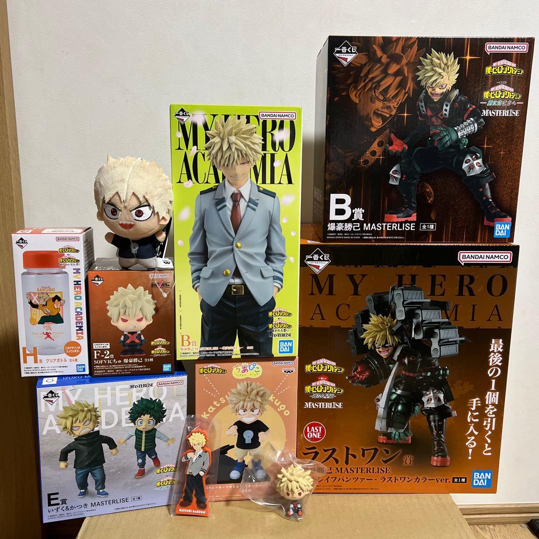 一番くじ 僕のヒーローアカデミア -紡がれる想い- B賞 爆豪勝己 他