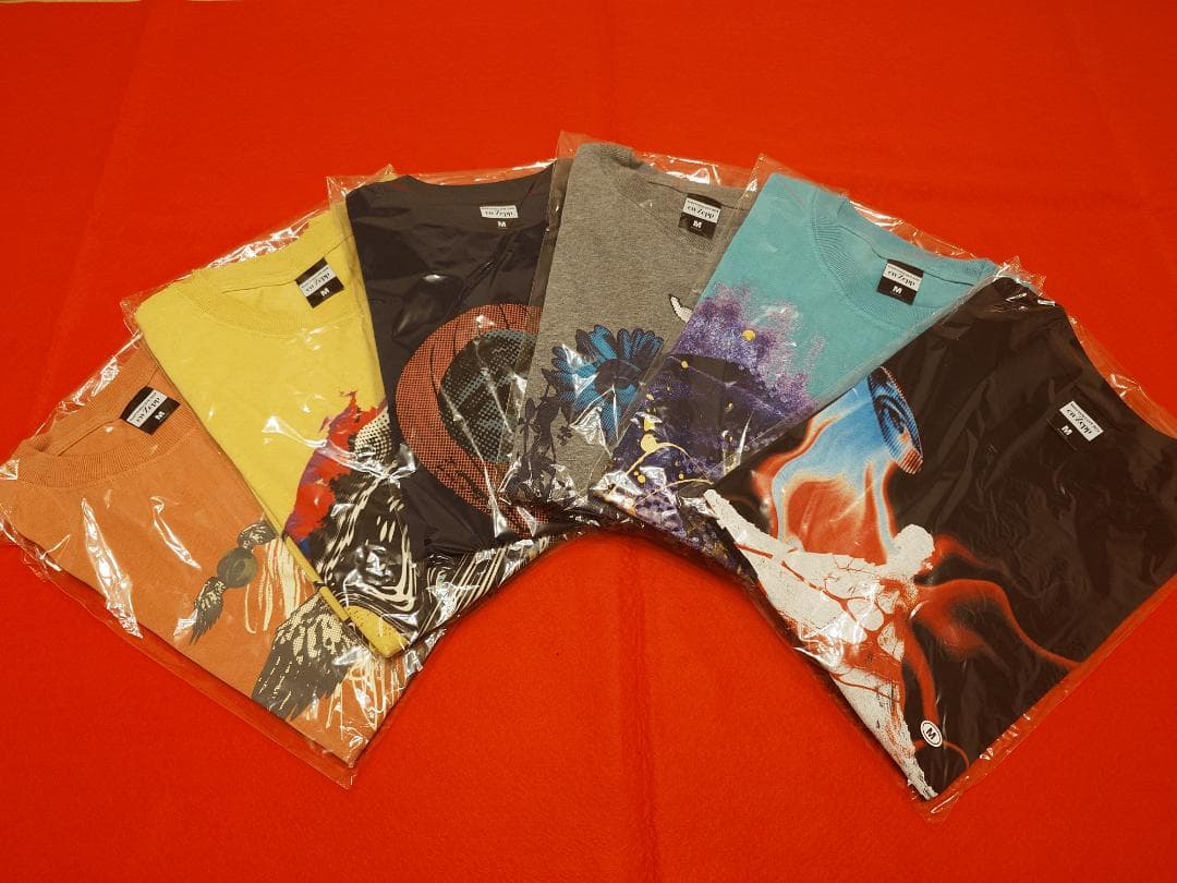 【未開封】稲葉浩志　en-Zepp Day１～６　Tシャツ( Mサイズ) B'z LIVE-GYM 2025 -FYOP- B'z PARTY限定 オリジナルTシャツ」の受注
