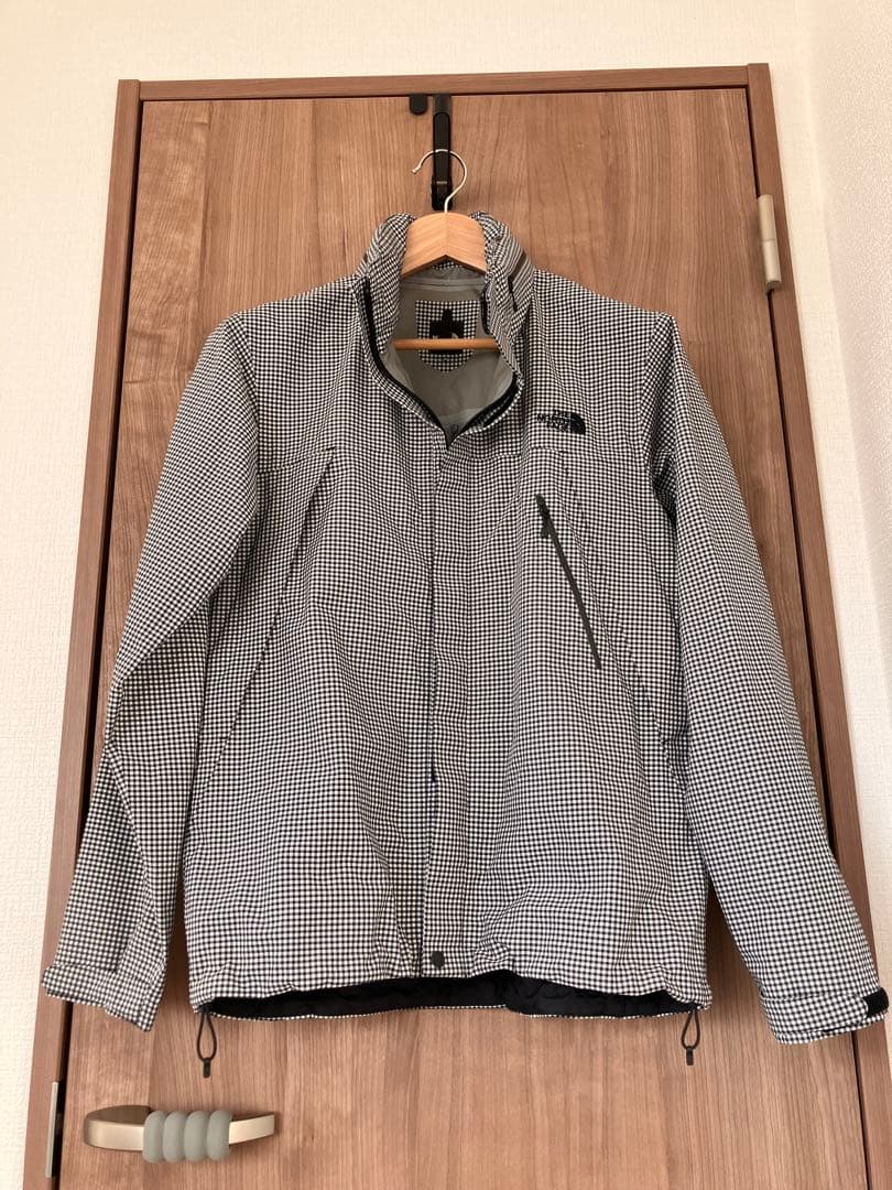THE NORTH FACE ノースフェイス　ナイロンジャケットギンガムチェック