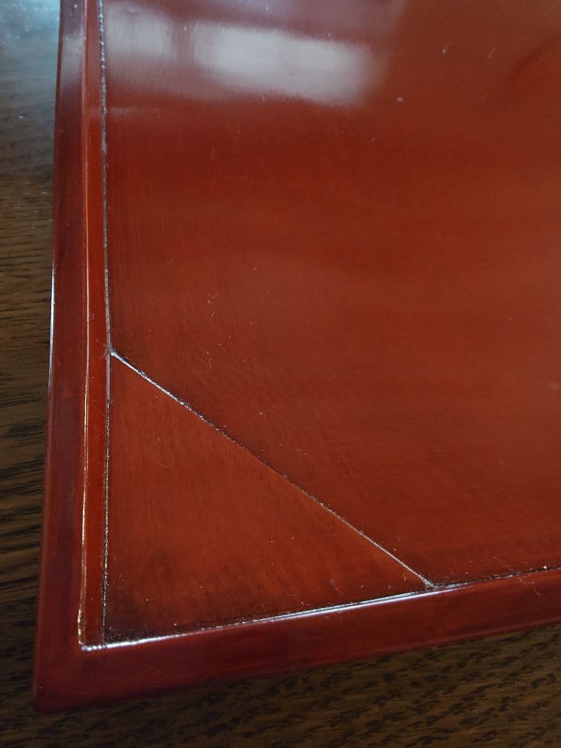 後藤塗盆　33㎝ 丸盆 切立後藤塗 | 食,キッチン小物,お盆・トレー | IKUNAS