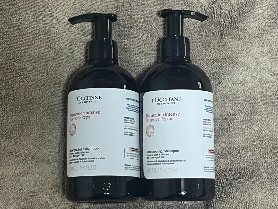 L'OCCITANE リペアリングシャンプー　500ml　×　2本