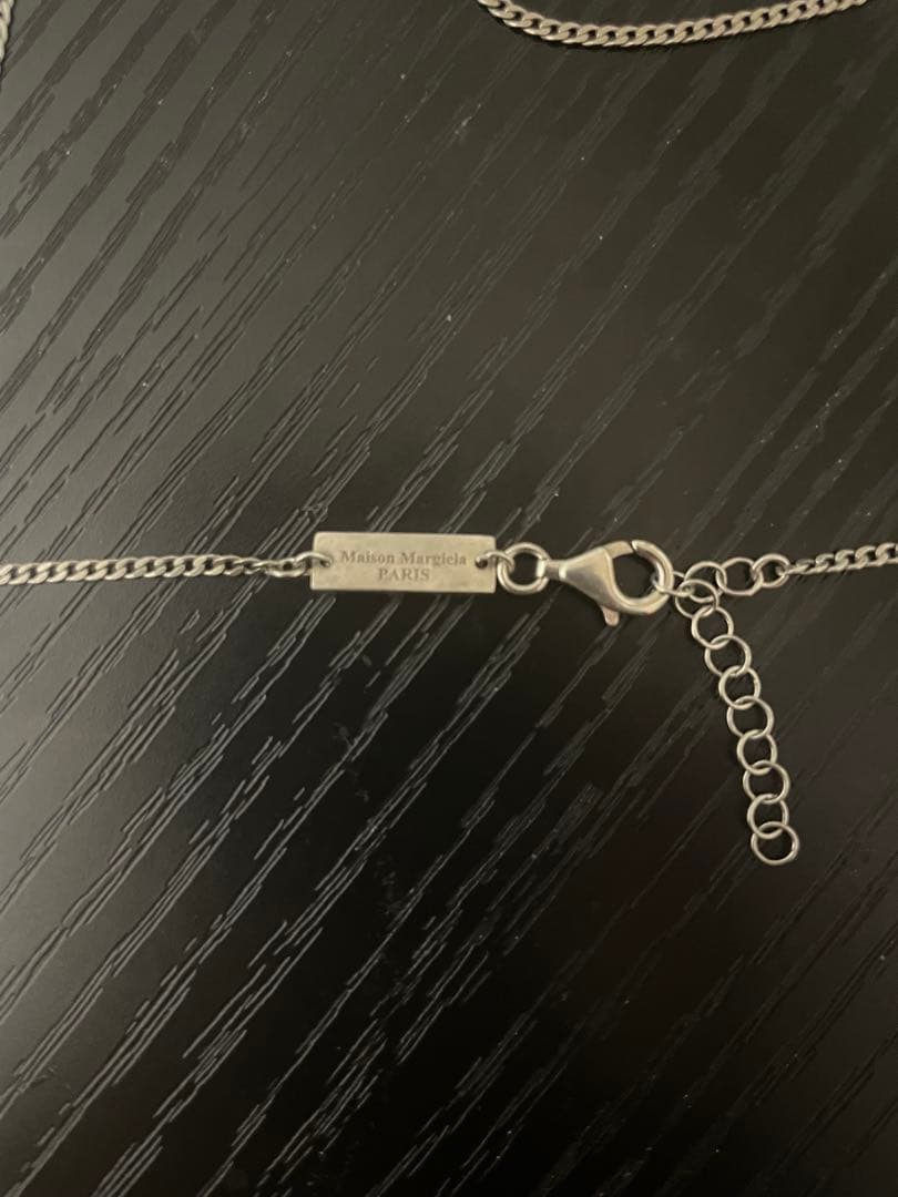 Mignon Margiela シルバー バー ネックレス - メルカリ