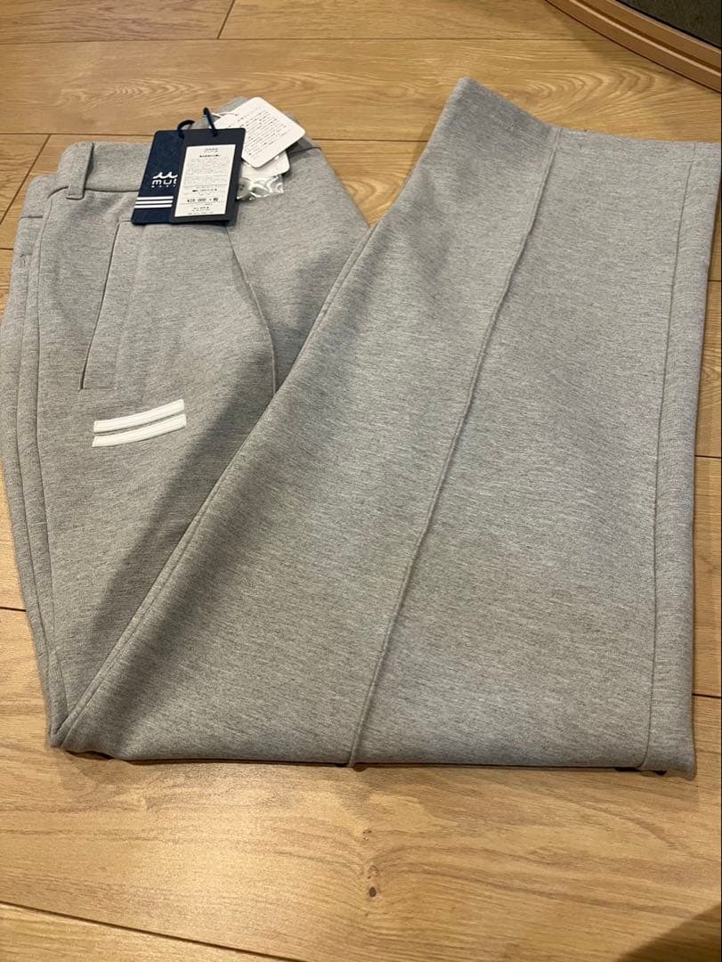 【新品未使用】muta MARINE ムータマリンパンツ グレー M /ゴルフ muta MARINE GOLF ムータマリンゴルフ メンズ ゴルフウェア パンツ
