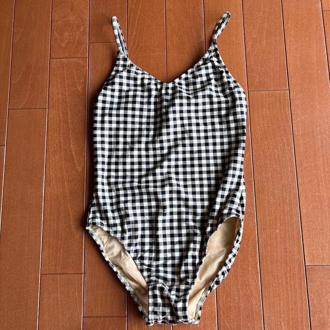 『へそ』ギンガムチェック ワンピース水着 楽天市場】【店内全品20％OFFクーポン】3/11 1:59まで□ギンガム