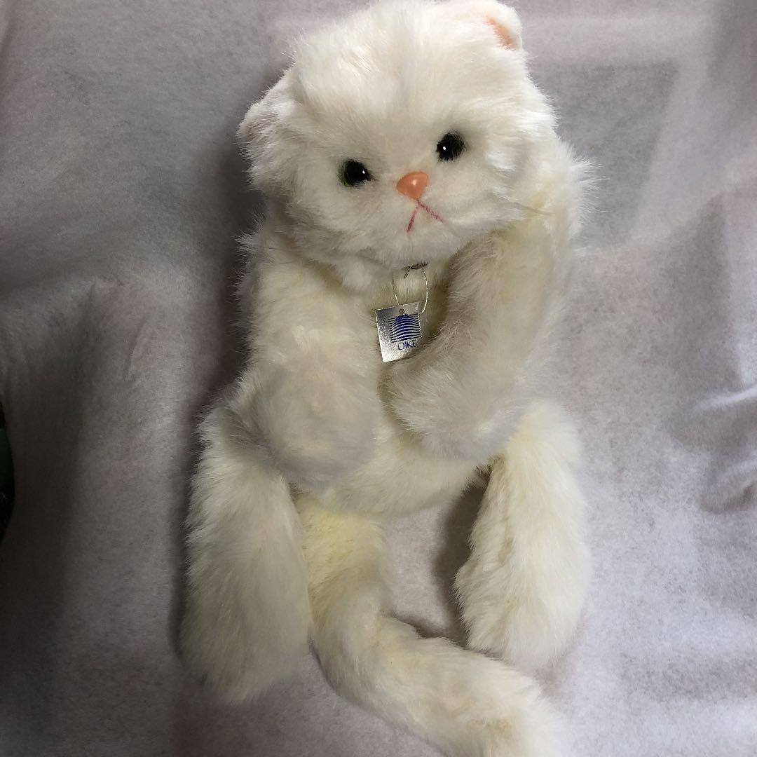 ぬいぐるみ オオイケ 猫 ペルシャ レトロ 昭和 - メルカリ