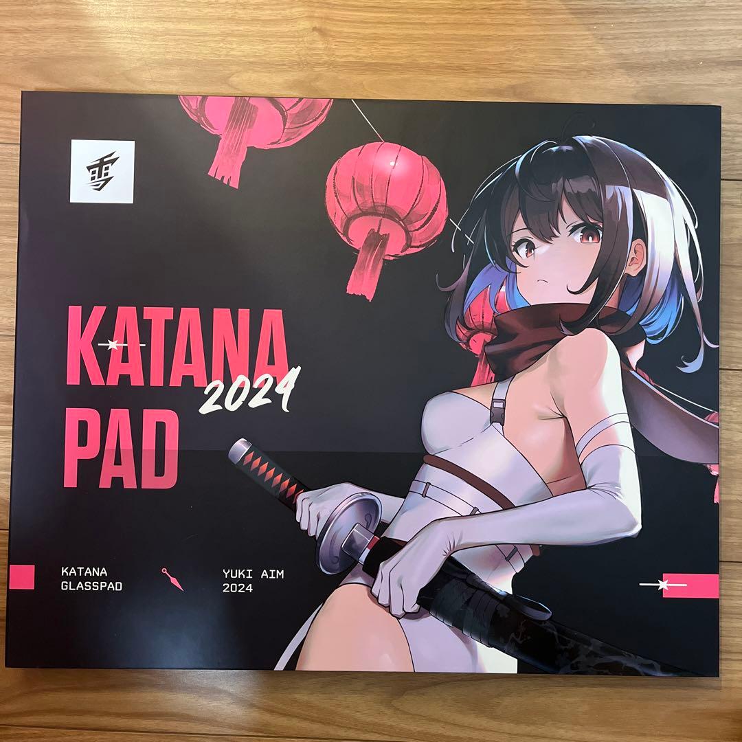 YukiAim ガラスマウスパッド