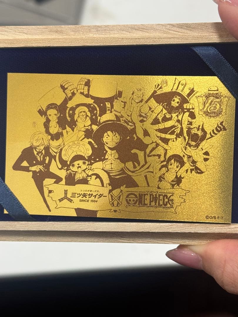 純金】ワンピース 純金カード 純金プレート - メルカリ