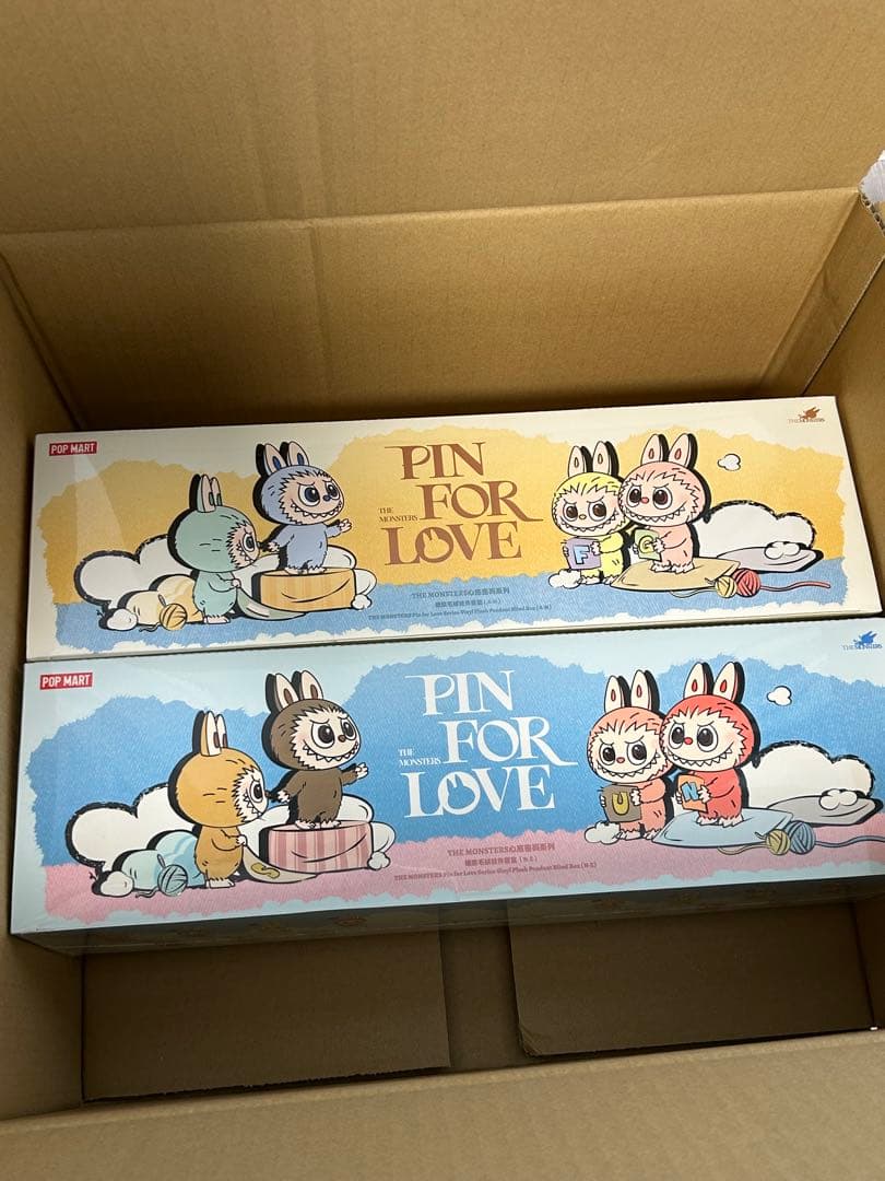 即日発送　イニシャルラブブ PIN FOR LOVE アソートボックス2箱セット