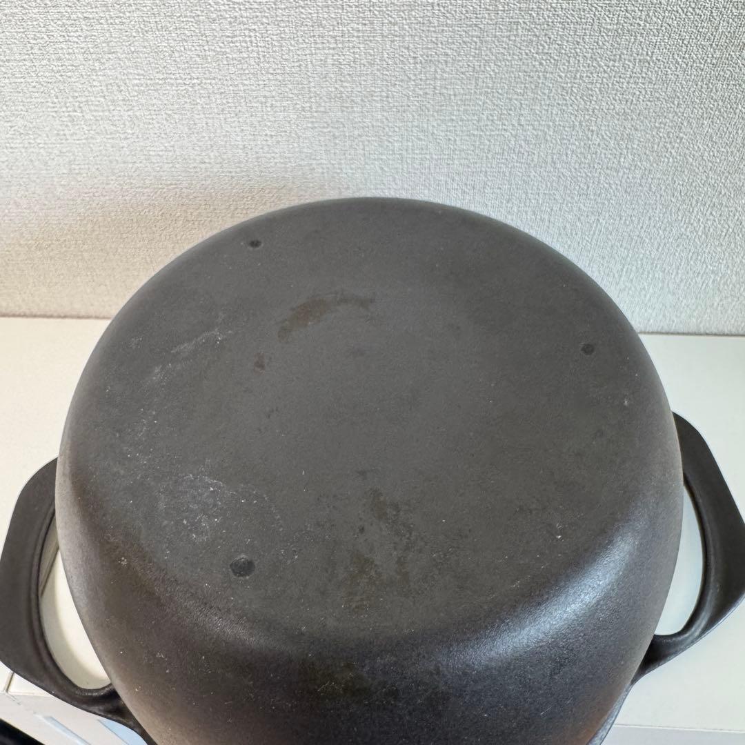 ユニロイ:ホーロー鍋 20cmくろがね IH対応鋳物鍋 燕三条製鍋 - メルカリ