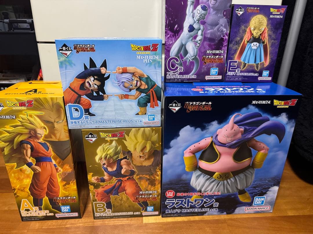 一番くじドラゴンボール フィギュア　フルコンプセット