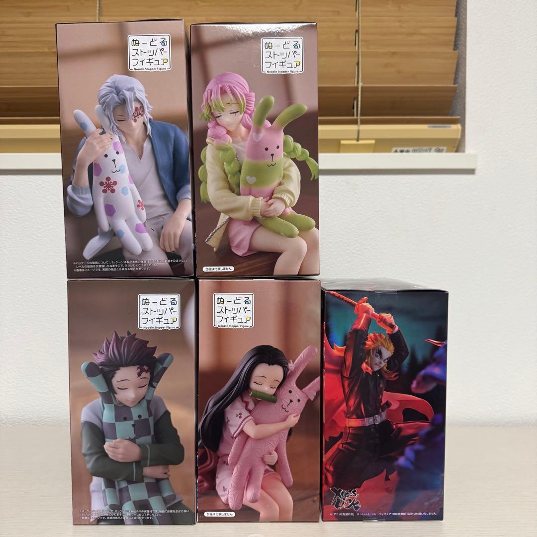 鬼滅の刃 煉獄杏寿郎×Xross Link ラウンドワン×ぬーすと 5点セット