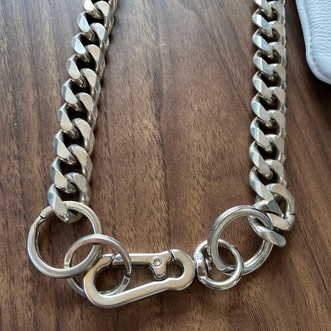 Martine Ali マーティンアリ シルバーカーブチョーカー ネックレス