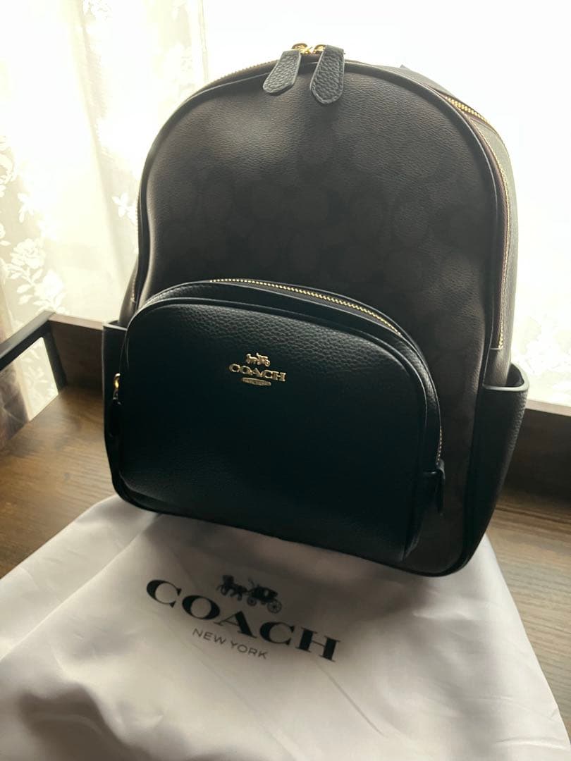 COACH ブラック レザー バックパック 【極美品】新品未使用 Yahoo!オークション - 「リュック コーチ」その他 (男性用) の落札相場