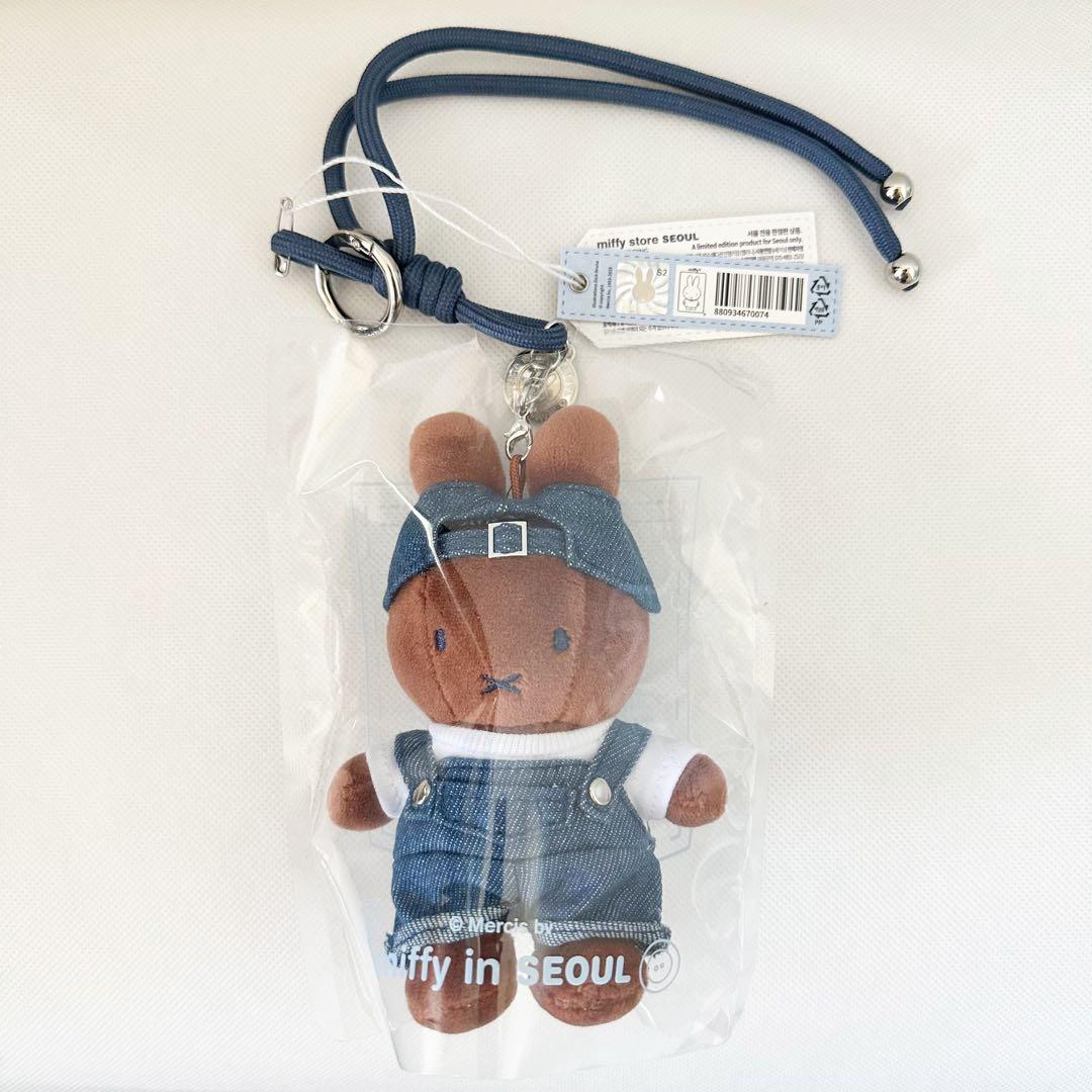 韓国限定 ミッフィー ソウル デニム キーリング 3種セット - メルカリ