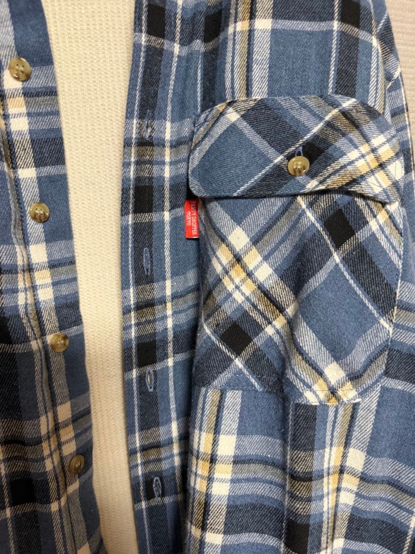 PANTY DROPPER x FLUTTERコラボチェックシャツ Lサイズ - メルカリ