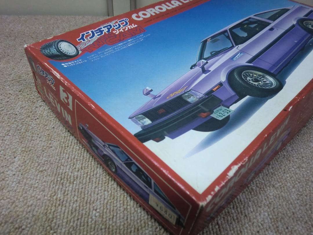 現状品】フジミ『カローラレビン 1600 DOHC EFI』1/24スケール - メルカリ