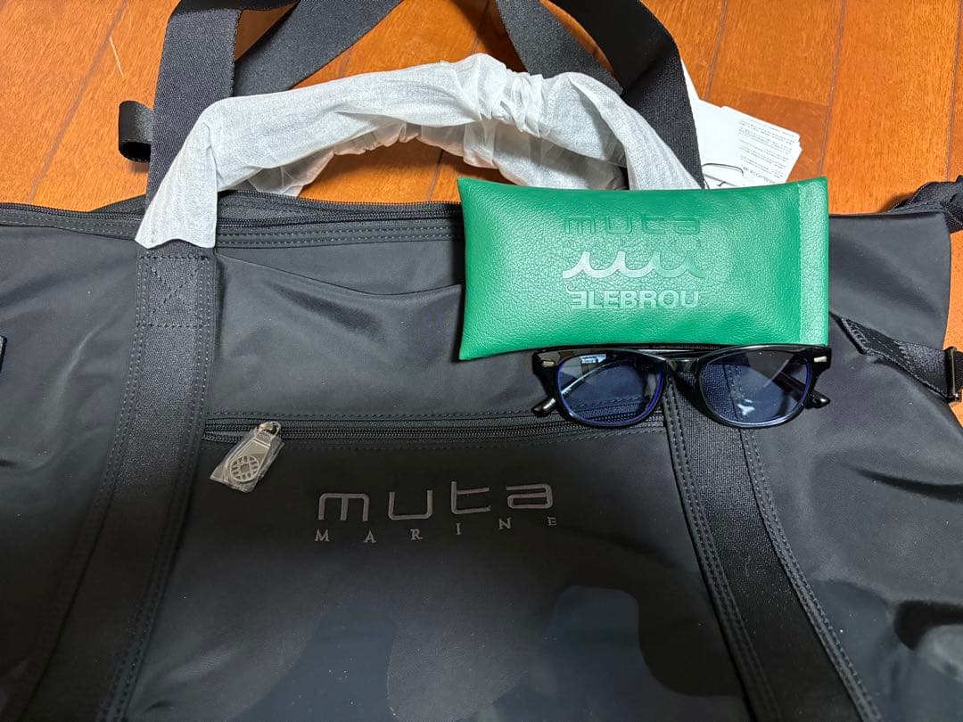 muta ブラック トートバッグ F ムータ　サングラス　セット