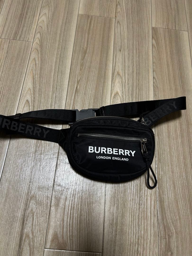 BURBERRY バーバリー ボディバッグ ウエストバッグ ブラック BURBERRY BLACK LABEL ウエストバッグ ボディバッグ メンズ バーバリー