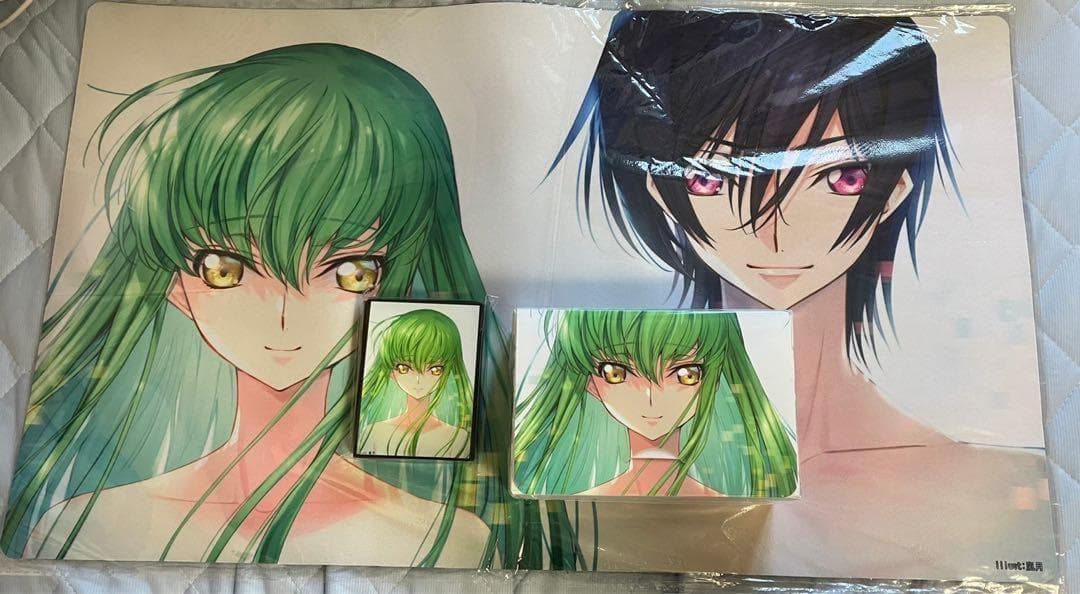 ルルーシュ C.C カードスリーブ＆プレイマット＆デッキケース シーツー