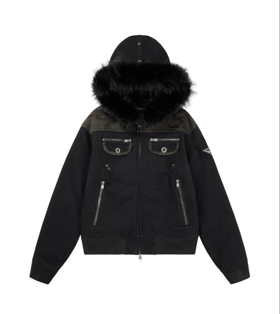 【日本から即日発送】AAKAM FurCamo Constrast Jacket