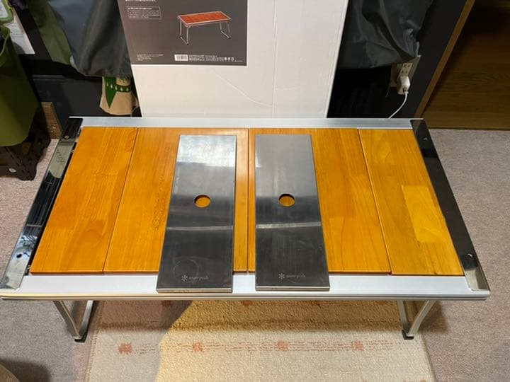 売れ筋 スノーピークsnow peak エントリーIGTテーブル おまけ付き