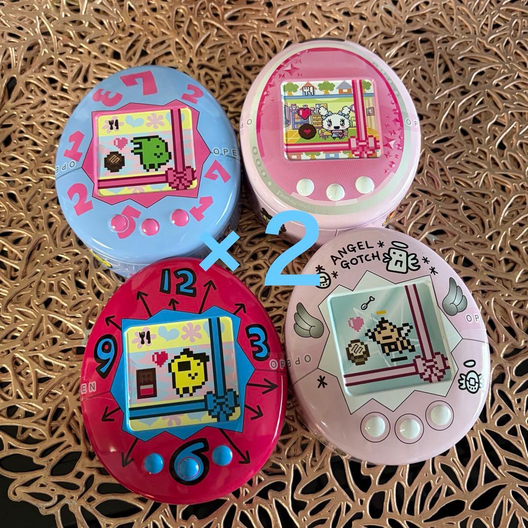 たまごっち チョコ缶 ４種 2セット