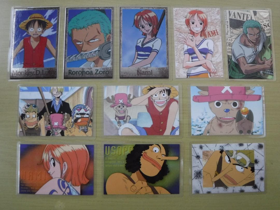 ワンピース ラミカード／ラミネートカード 11枚セット カード アニメ