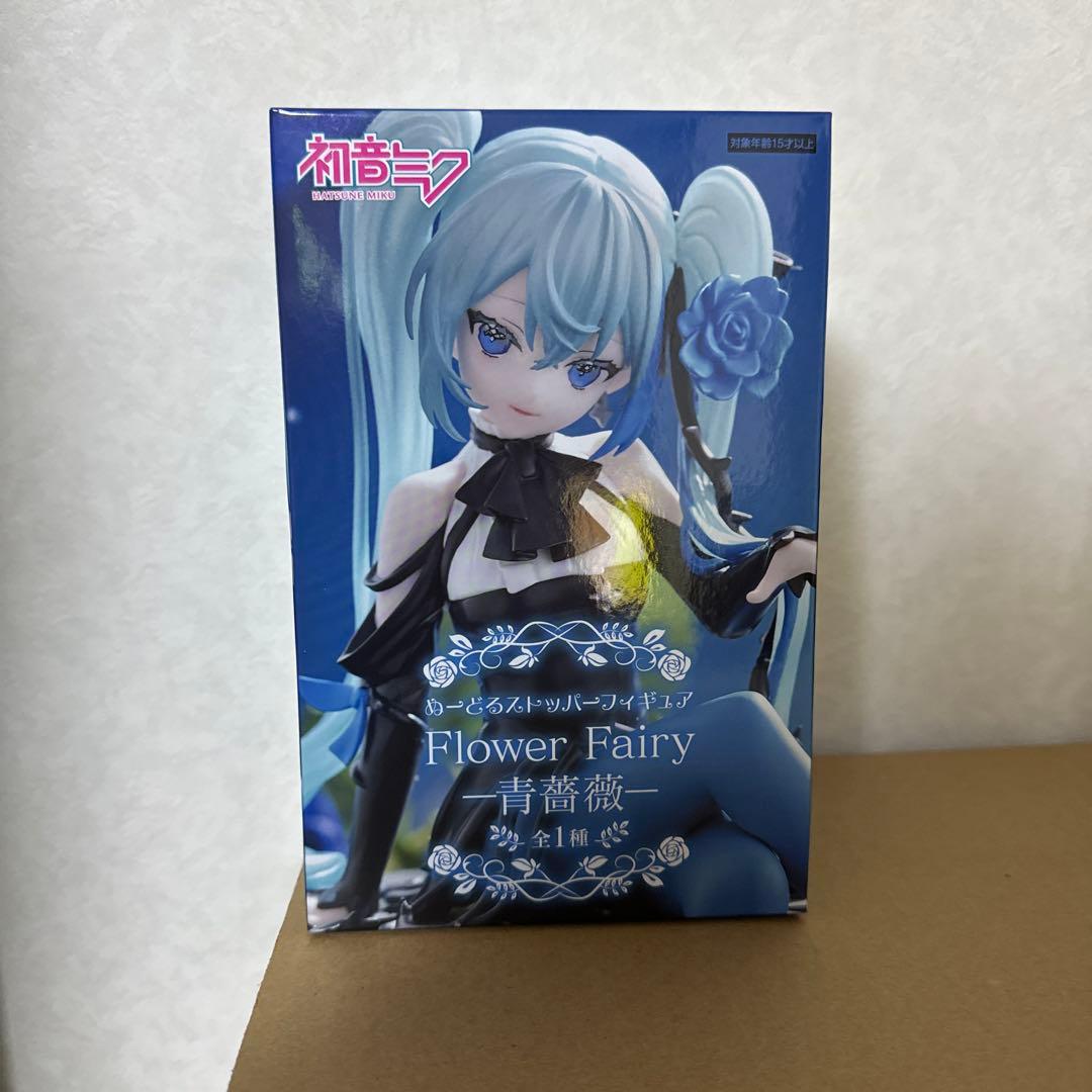 新品未開封 初音ミク 青薔薇 ぬーどるストッパー フィギュア - メルカリ