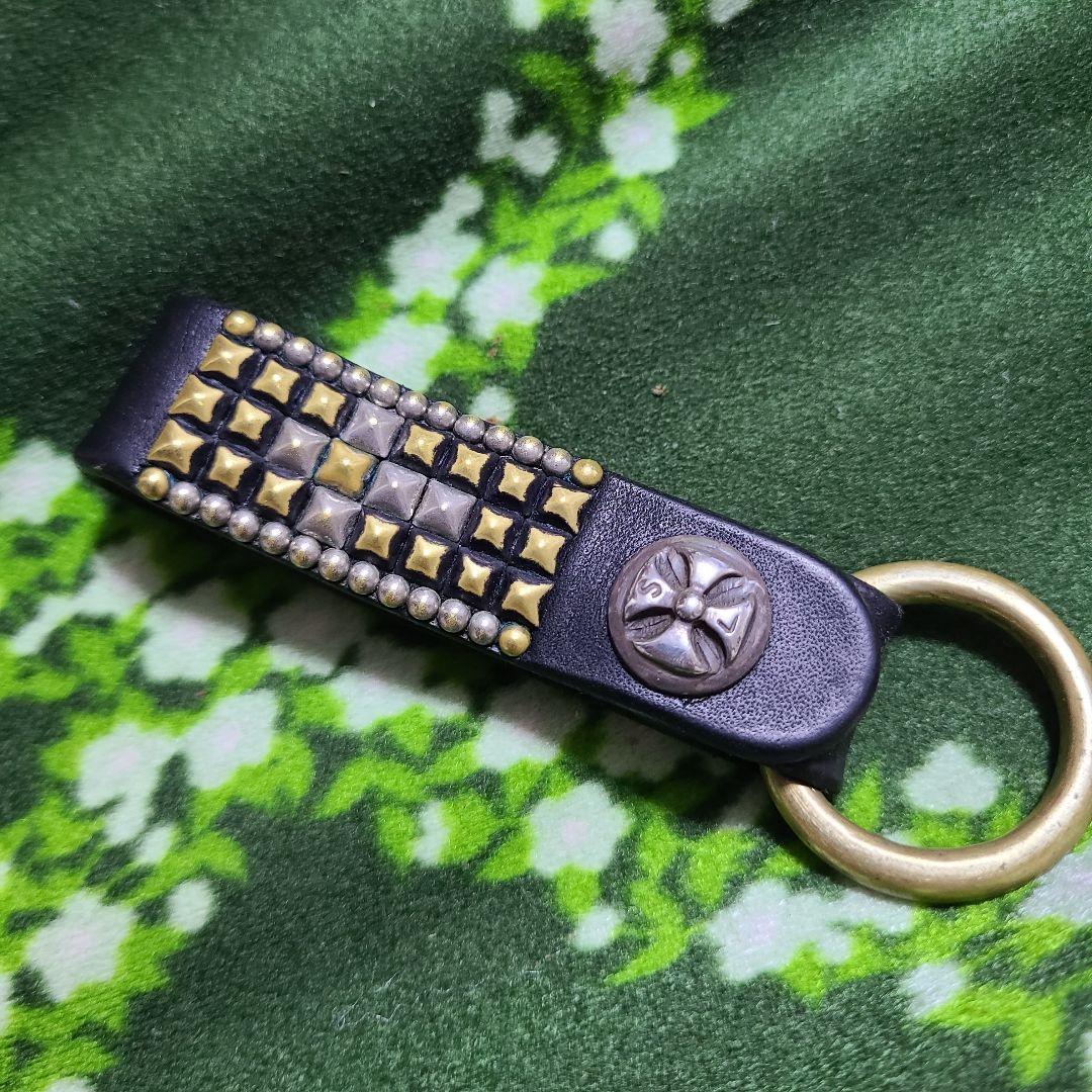 本物美品 ストップライト STOP LIGHT ベルトループ stoplight STOP LIGHT（ストップライト） 卍 マンジ レザー ベルトループ