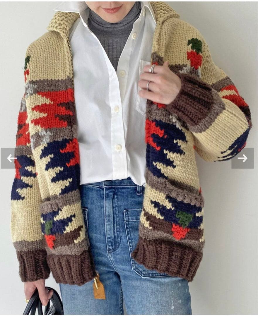 ★Skyさま専用★アパルトモン　カウチン　Canadien Sweater