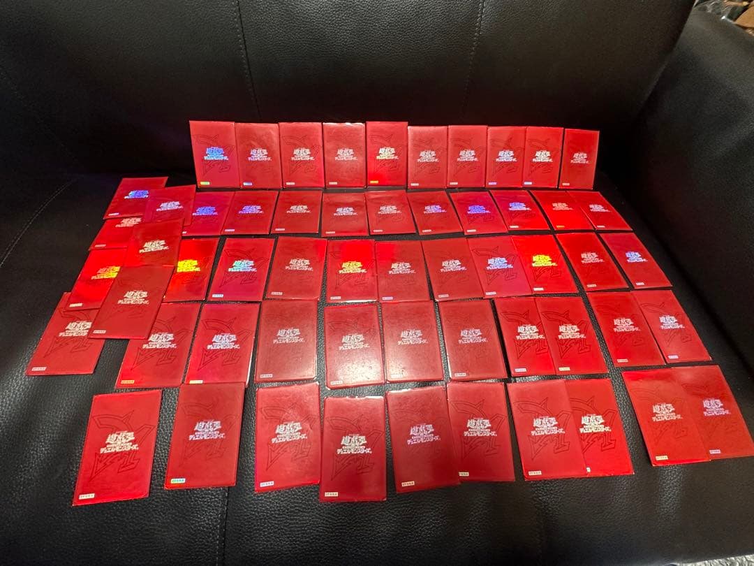 当時物！遊戯王 初期 オシリスレッド スリーブ 40枚＋エクストラおまけ