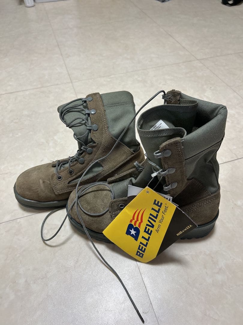 作業靴　軍靴　Belleville コンバットブーツ