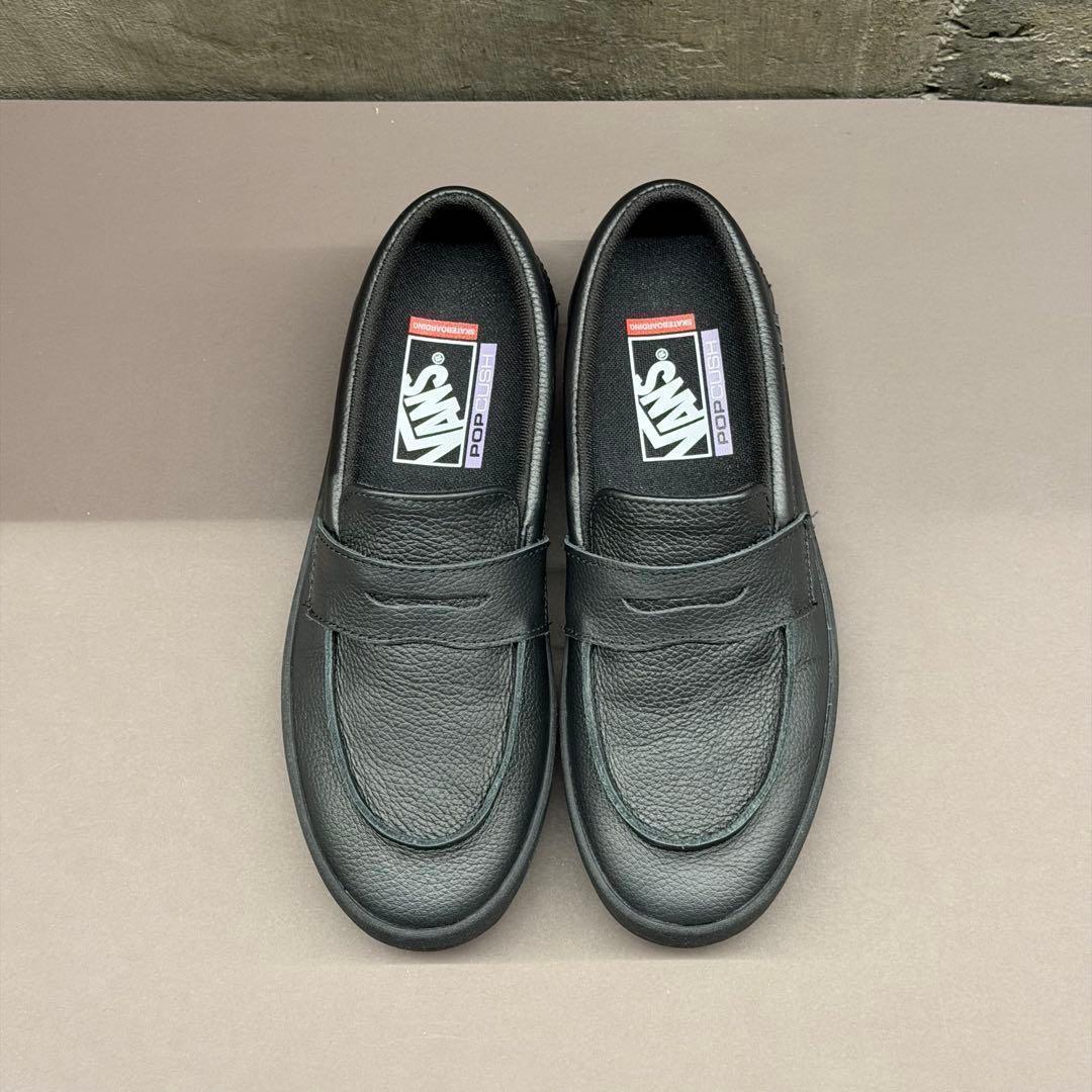VANS skate loafer バンズ ローファー レザー 27.5cm