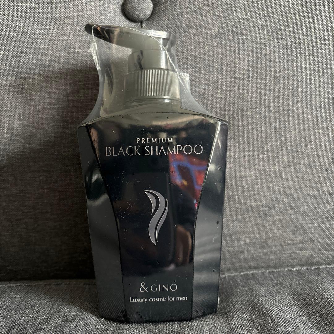 ＆GINO プレミアムブラックシャンプーとボディソープセット