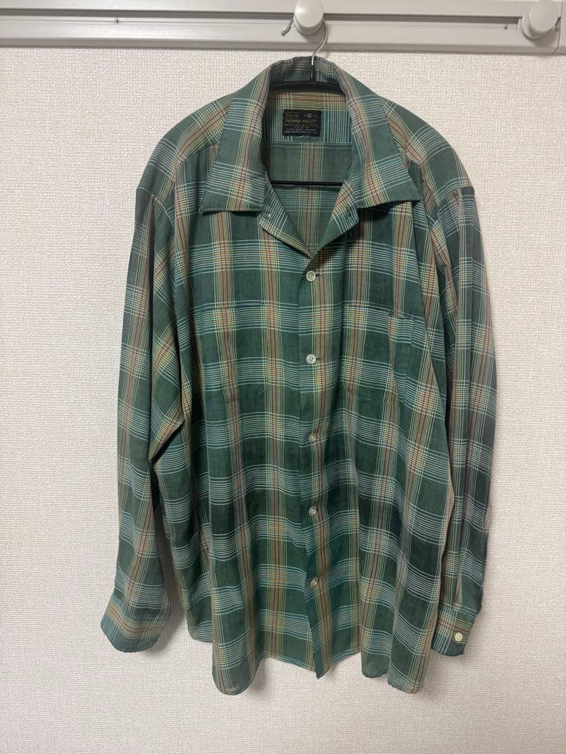 ブ*ン様 60s SEARS PERMA PRESS 長袖シャツ