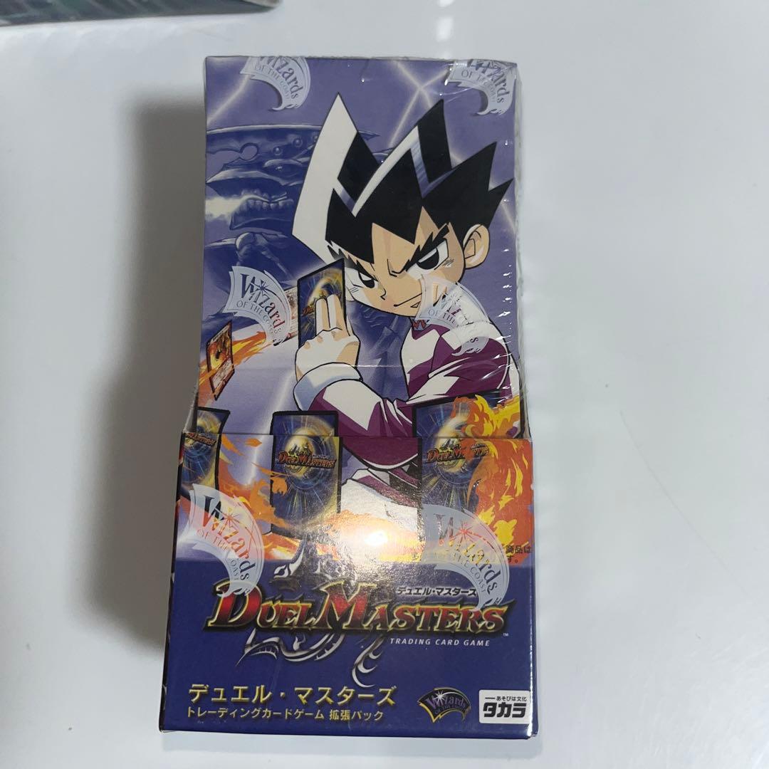デュエルマスターズ　DM-01 日本語版　未開封BOX 公式シュリンク デュエル・マスターズ DM-01 未開封ボックス 第1弾 デュエマ BOX