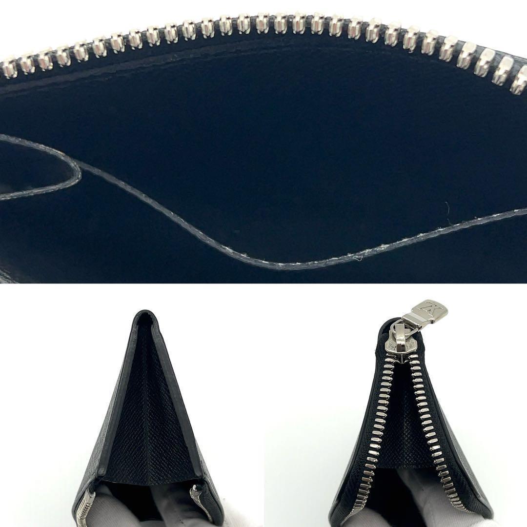 極美品】ルイヴィトン タイガ ポルトモネジュール コインケース 黒