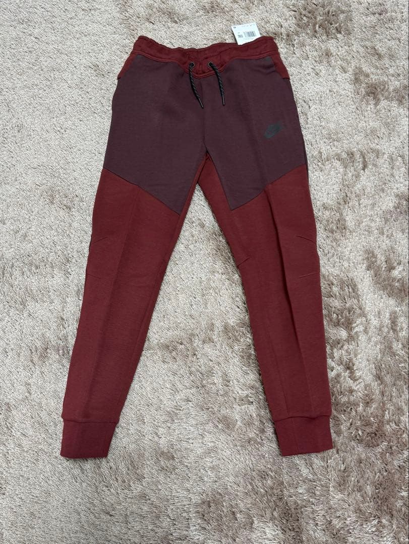 キッズ150M ナイキ テックフリース バーガンディ セットアップ