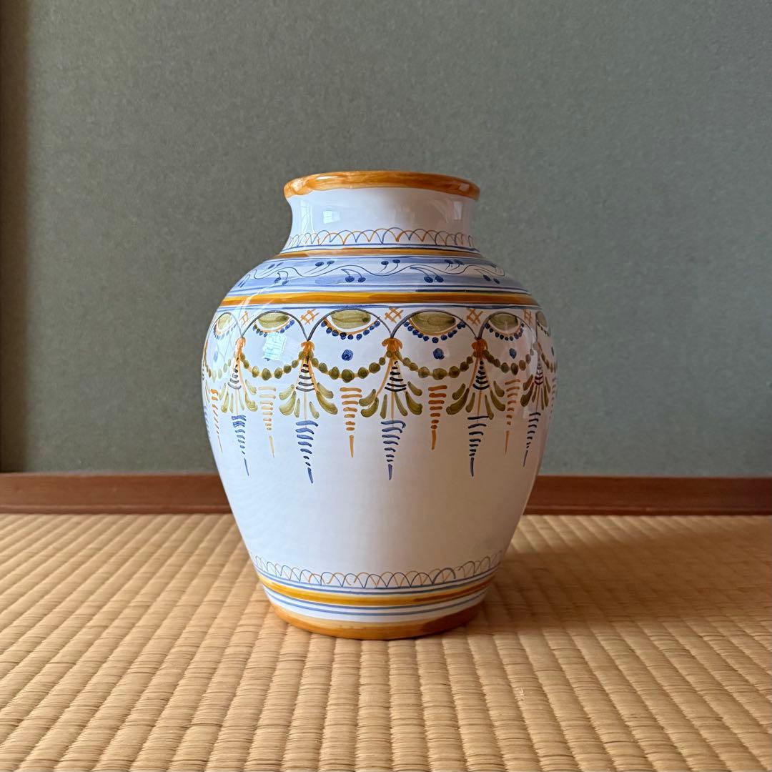 デルフト 色絵 壺 花瓶 オランダ 19世紀 江戸時代 阿蘭陀 古美術 マイセン Yahoo!オークション -「デルフト花瓶」の落札相場・落札価格