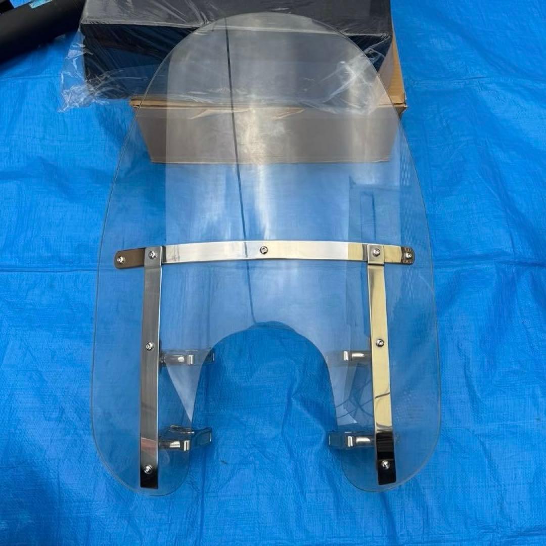 ハーレーダビットソン ダイナ FXDL デタッチャブル 純正ウインドシールド