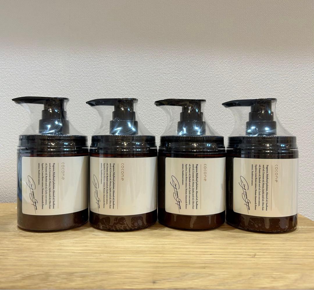 【新品未開封】coconeクレイクリームシャンプー 4本セット リニューアル前