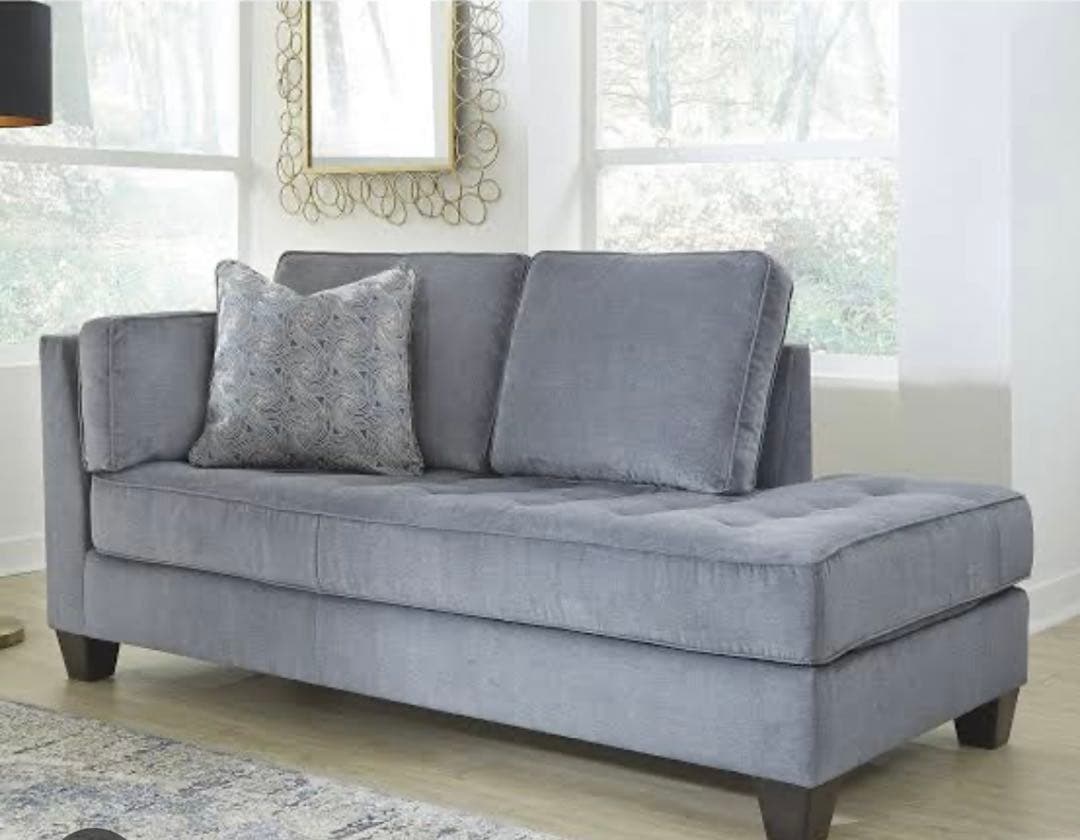 アシュレイ Ashley ブルーグレー　ソファ ３人がけクッション付き アシュレイ Ashley ブルーグレー ソファ 3人がけクッション付き