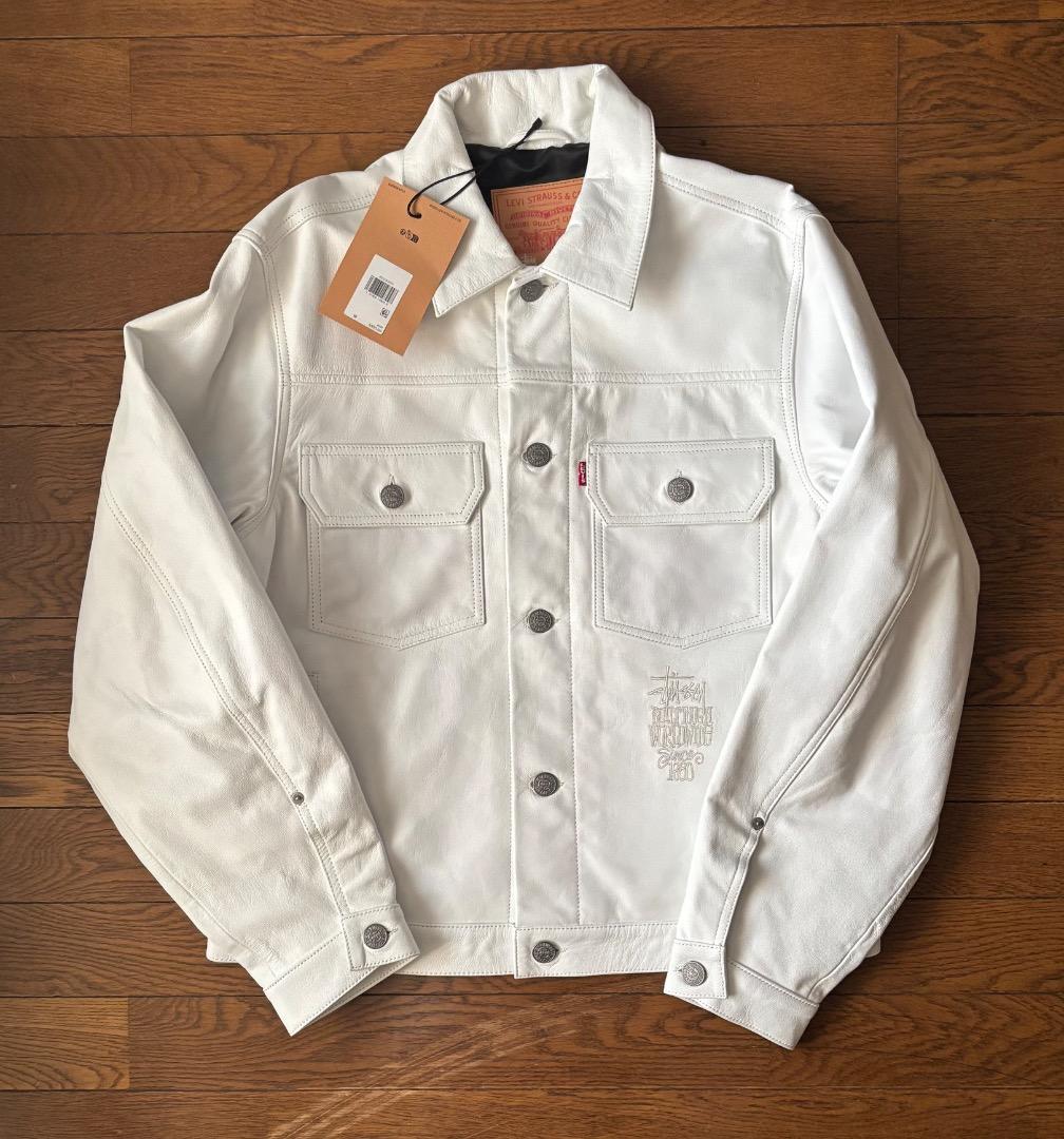 Stussy Levi's レザージャケット